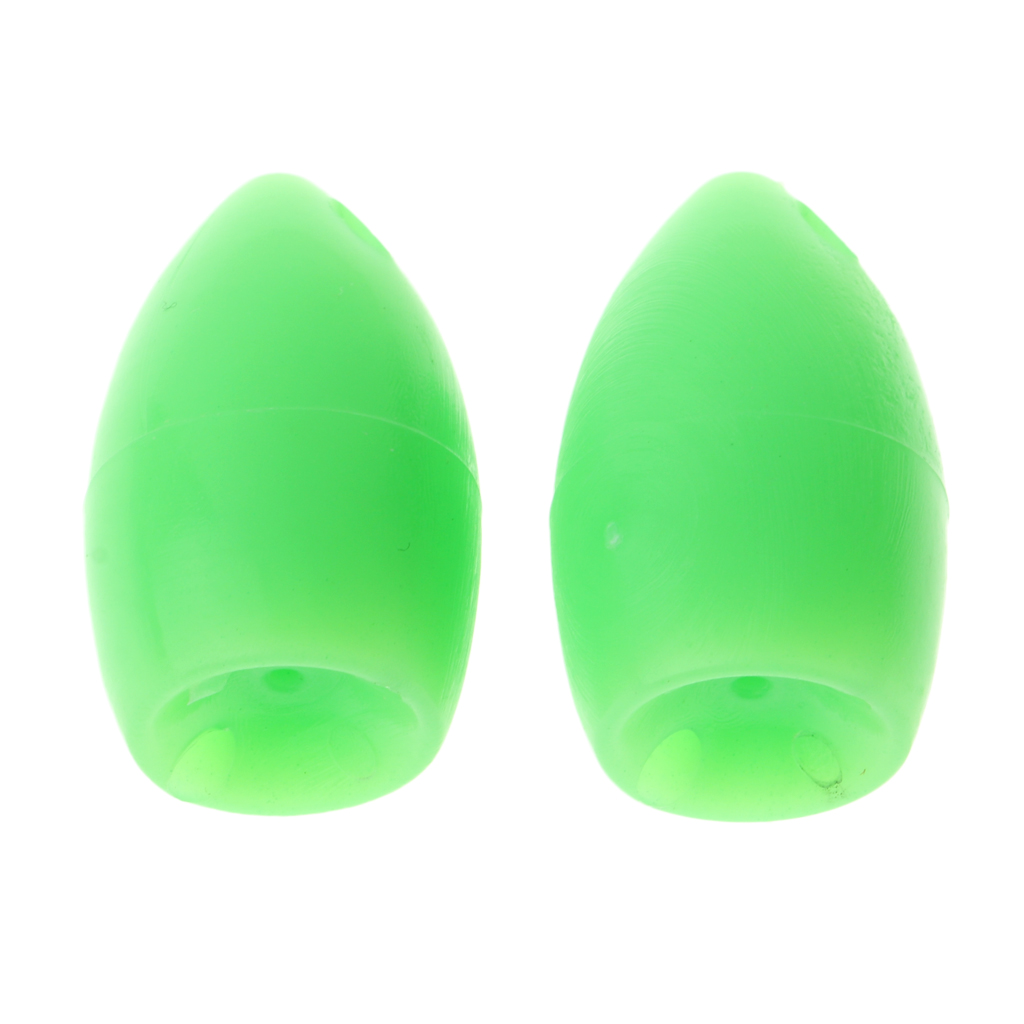 2 Pieces Floating Sbirolino Spirolino Bombarda  4.3g Trout Pose Floats Green with Swivels fishing Float fishing Tool accessories