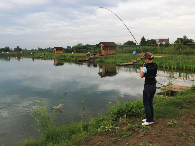 Озеро понти рыбалка