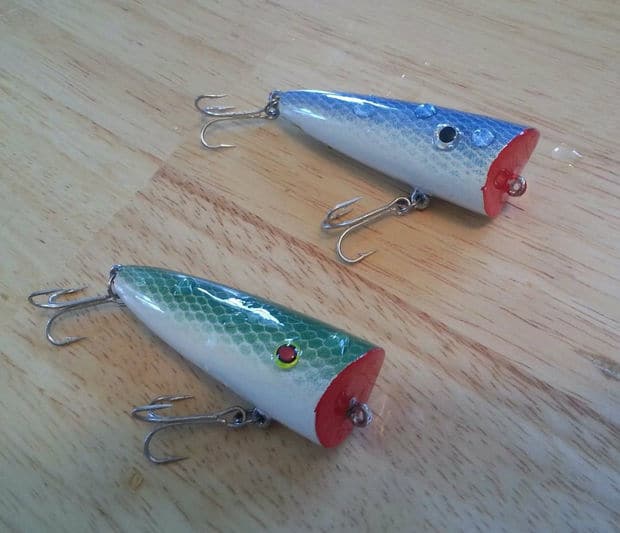 DIY wooden topwater fishing lure