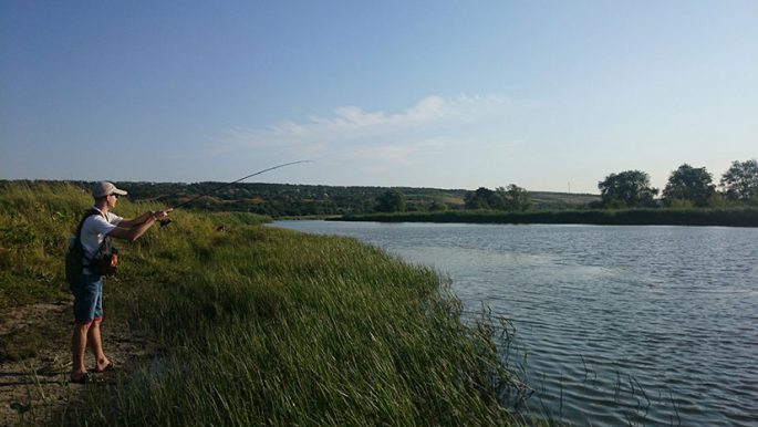 Летняя рыбалка на Иртыше в Омской области