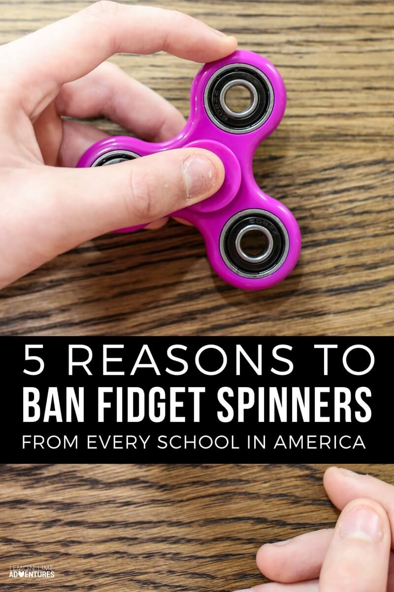 5 Reasons to Ban Fidget Spinners from Every School In America