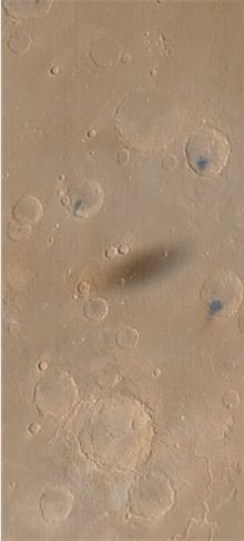 A Mars Reconnaissance Orbiter képe a Phobosról 2008. március 23-án
