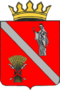 Coat of arms of Chernyshkovsky district with a crown 01.png