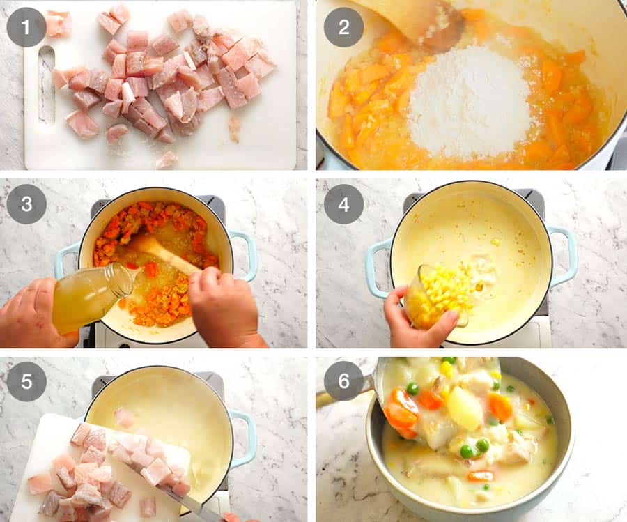 How to make Fish Chowder Soup