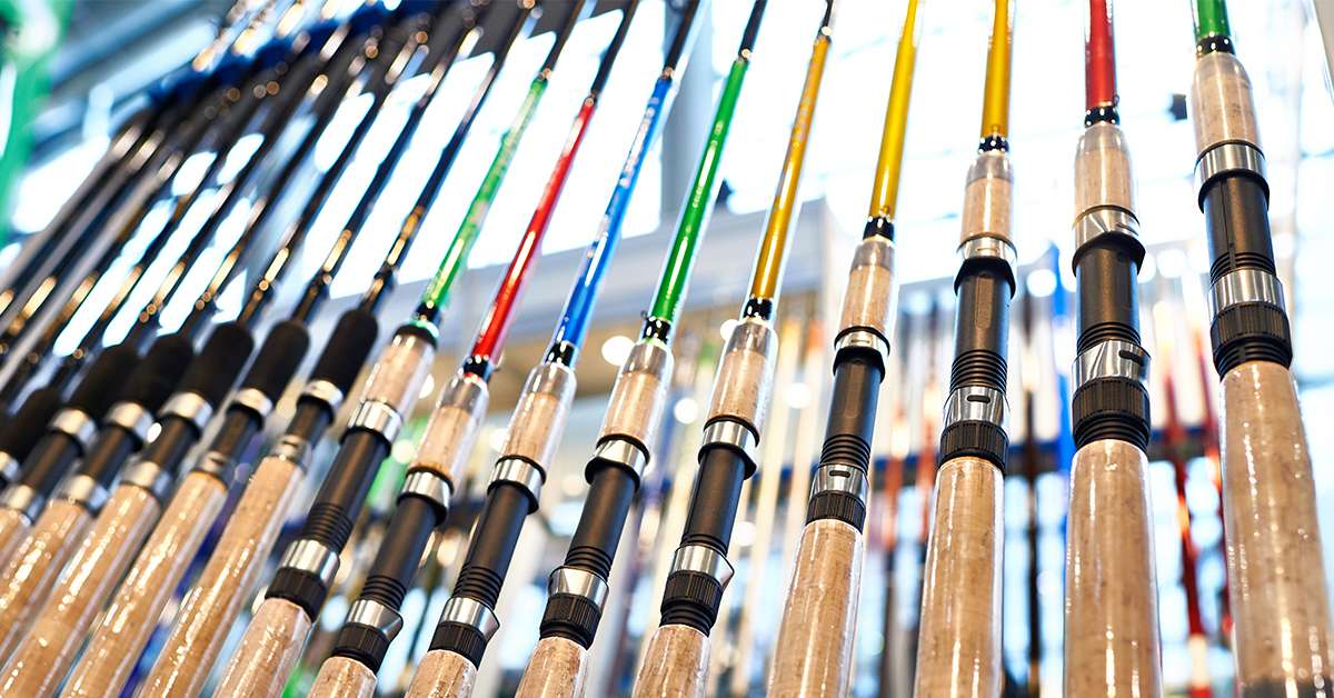 Saltwater fishing rods